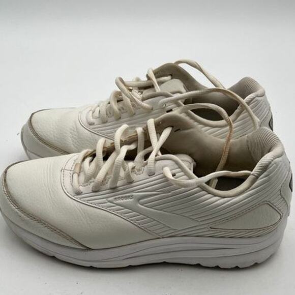 Brooks Addiction Walker 2 Womens Size 8.5 Wide D White Walking Shoes 1203071D142 - Picture 10 of 14